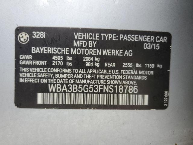 WBA3B5G53FNS18786 BMW 328 Xi Sulev
