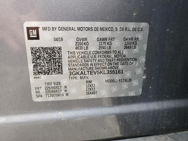 3GKALTEV5KL355161 GMC Terrain Sle