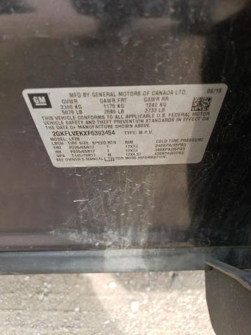 2GKFLVEKXF6393454 GMC Terrain Sle