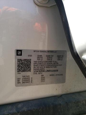 1GKS2DKL2MR116839 GMC YUKON DENALI