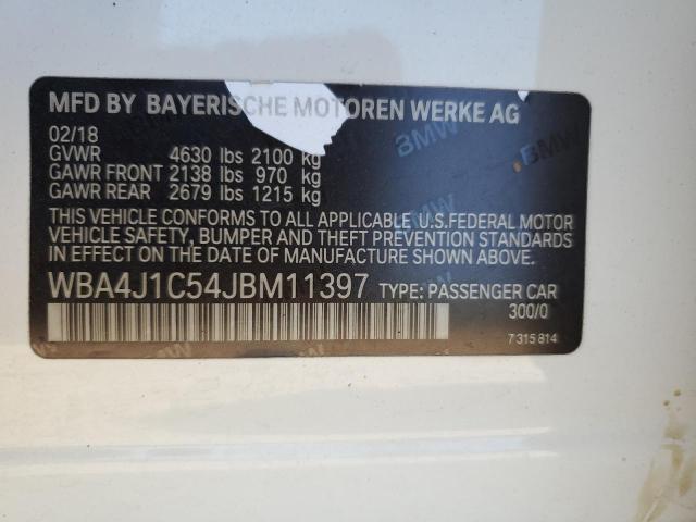 WBA4J1C54JBM11397 BMW 430i Gran Coupe