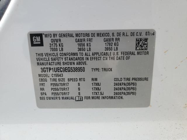 3GTP1UEC9EG538950 GMC Sierra C1500 Sle