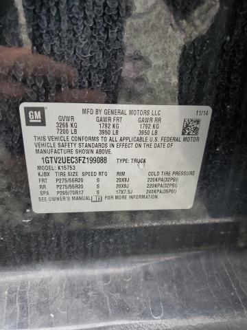 1GTV2UEC3FZ199088 GMC Sierra K1500 Sle