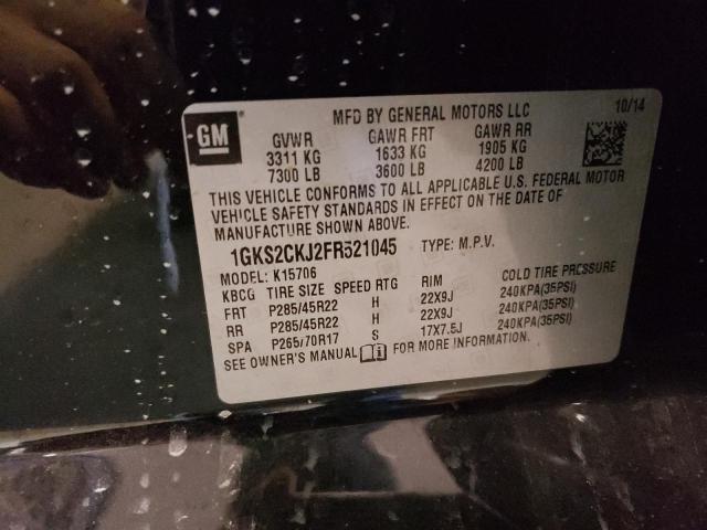 1GKS2CKJ2FR521045 GMC YUKON DENALI