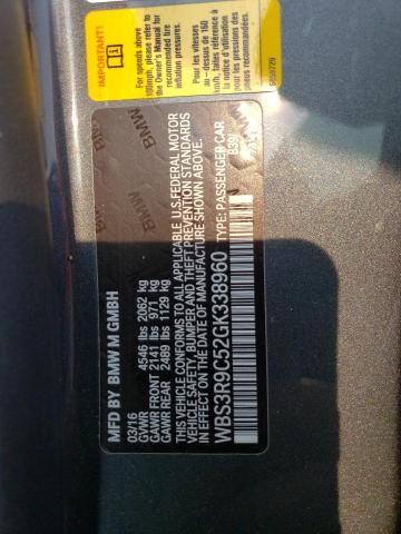 WBS3R9C52GK338960 BMW M4
