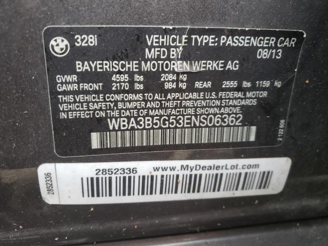 WBA3B5G53ENS06362 BMW 328 Xi Sulev
