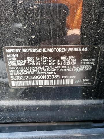5UXKU2C59G0N83385 BMW X6 Xdrive35i