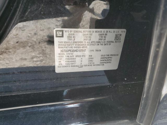 3GTU2PEJ5HG197647 GMC Sierra K1500 Denali