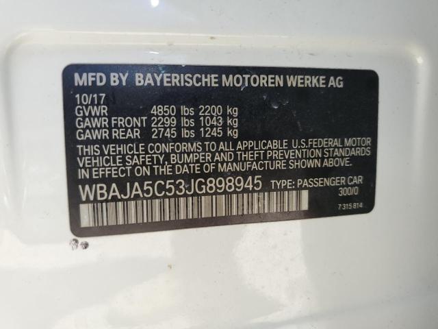 WBAJA5C53JG898945 BMW 530 I