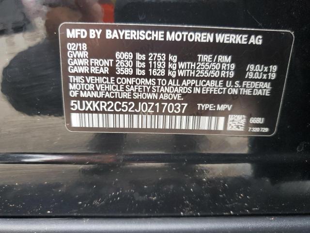 5UXKR2C52J0Z17037 BMW X5 Sdrive35i
