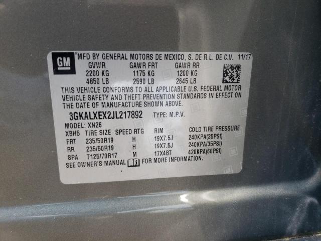 3GKALXEX2JL217892 GMC Terrain Denali