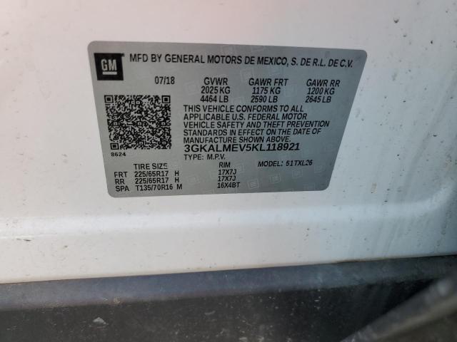 3GKALMEV5KL118921 GMC Terrain Sle