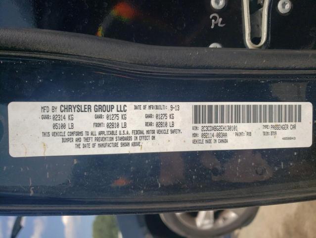 2C3CDXBG2EH130101 Dodge Charger Se