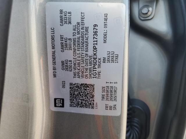 1GTP6DEK0P1173679 GMC Canyon At4