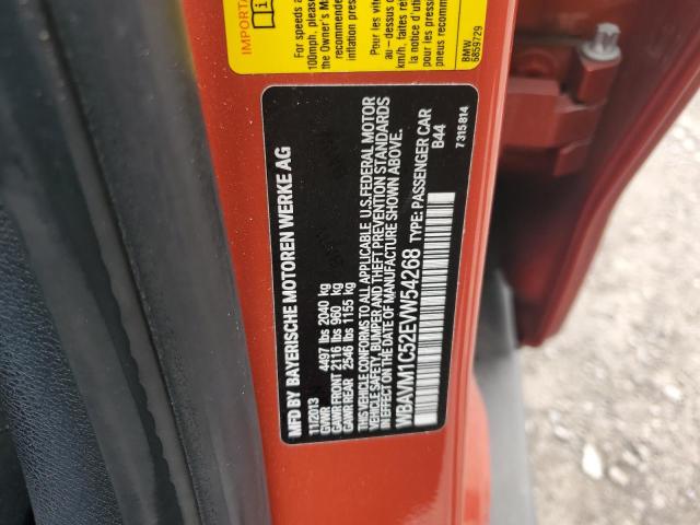 WBAVM1C52EVW54268 BMW X1 Sdrive28i