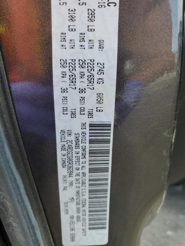 2C4RDGCG0GR362844 Dodge Grand Caravan Sxt