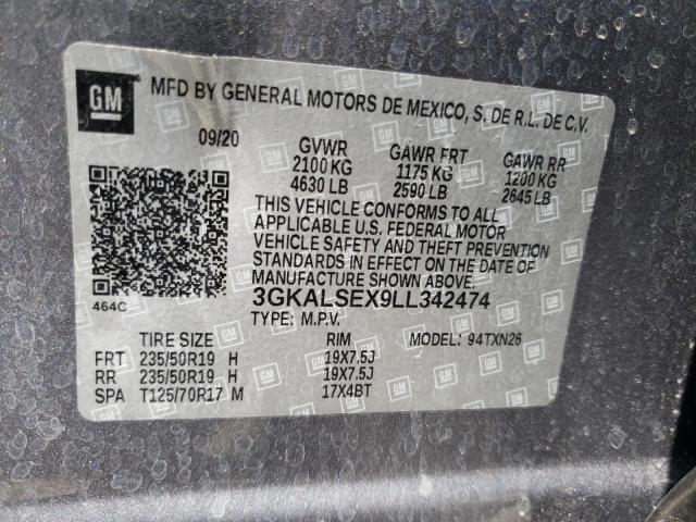 3GKALSEX9LL342474 GMC Terrain Denali