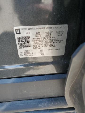 3GKALTEV3KL139017 GMC Terrain Sle