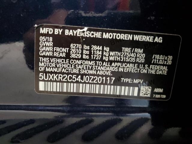 5UXKR2C54J0Z20117 BMW X5 Sdrive35i