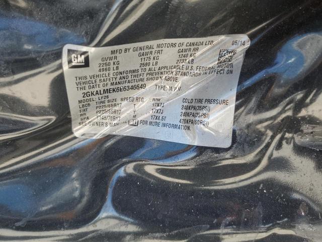 2GKALMEK6E6346649 GMC Terrain Sle