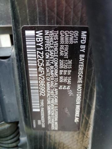 WBY1Z2C54FV286992 BMW I3 Bev