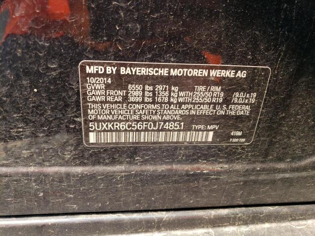 5UXKR6C56F0J74851 BMW X5 Xdrive50i