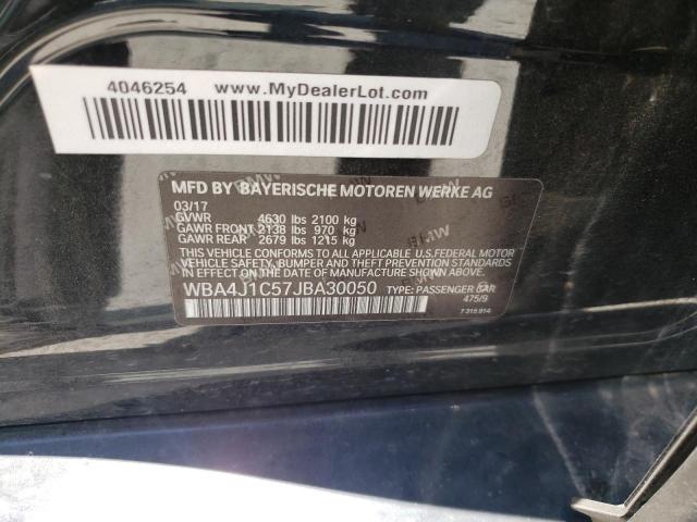 WBA4J1C57JBA30050 BMW 430i Gran Coupe