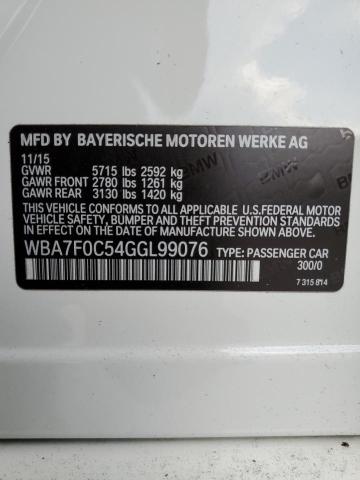 WBA7F0C54GGL99076 BMW 750 I