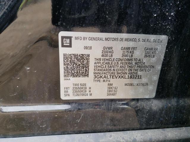 3GKALTEVXKL183211 GMC Terrain Sle