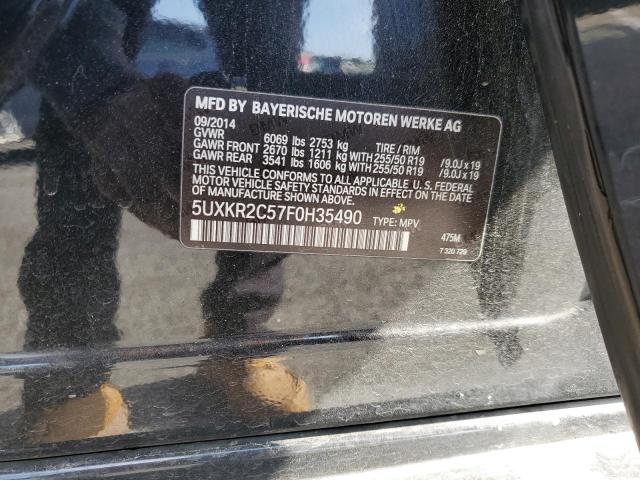 5UXKR2C57F0H35490 BMW X5 Sdrive35i