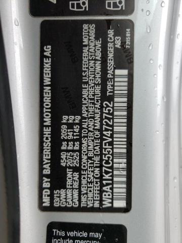 WBA1K7C55FV472752 BMW 228 Xi