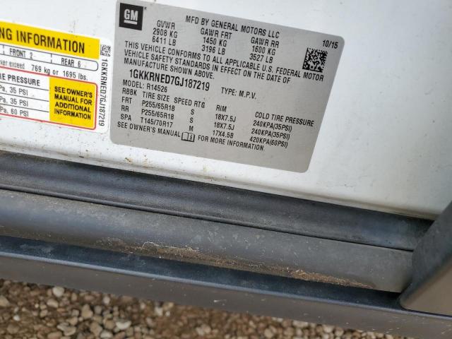 1GKKRNED7GJ187219 GMC ACADIA SLE