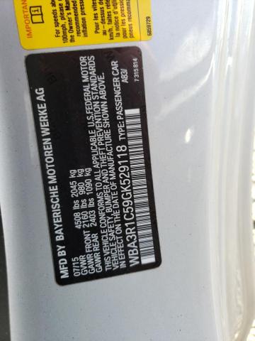 WBA3R1C59GK529118 BMW 435 I
