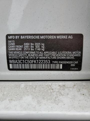 WBA3C1C50FK122353 BMW 328 I Sulev