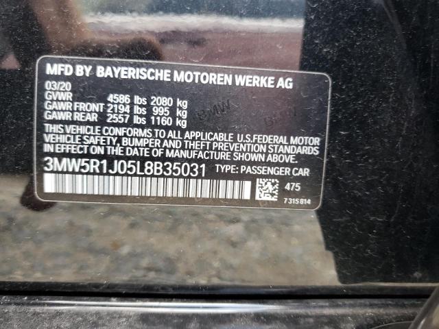 3MW5R1J05L8B35031 BMW 330I