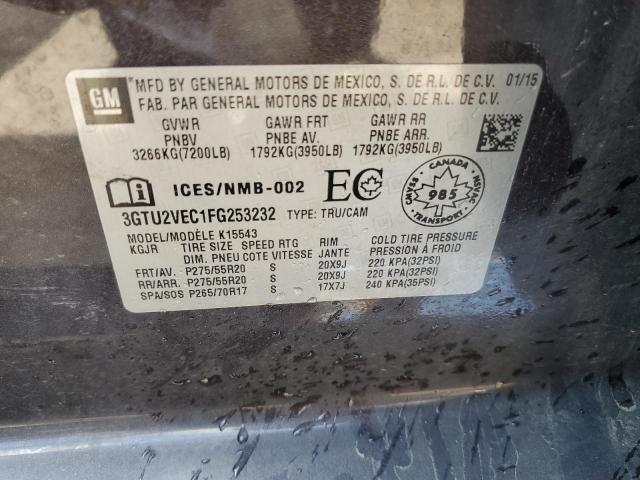 3GTU2VEC1FG253232 GMC Sierra K1500 Slt