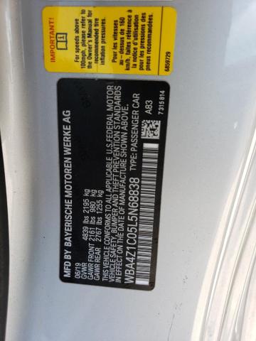 WBA4Z1C05L5N68838 BMW 430I