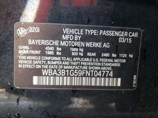 WBA3B1G59FNT04774 BMW 320 I