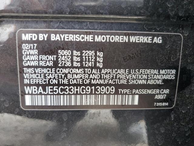 WBAJE5C33HG913909 BMW 540 I