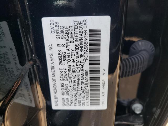 19UUB2F43LA005064 Acura Tlx Technology