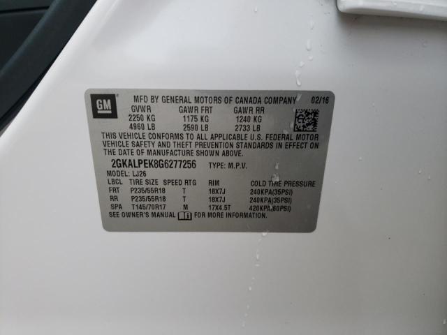 2GKALPEK8G6277256 GMC Terrain Slt