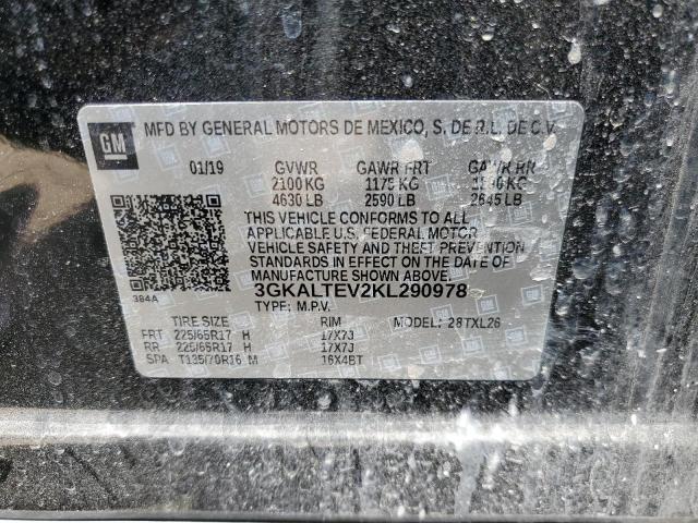 3GKALTEV2KL290978 GMC Terrain Sle