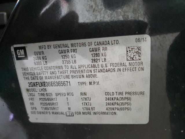 2GKFLXE36E6365671 GMC Terrain Slt