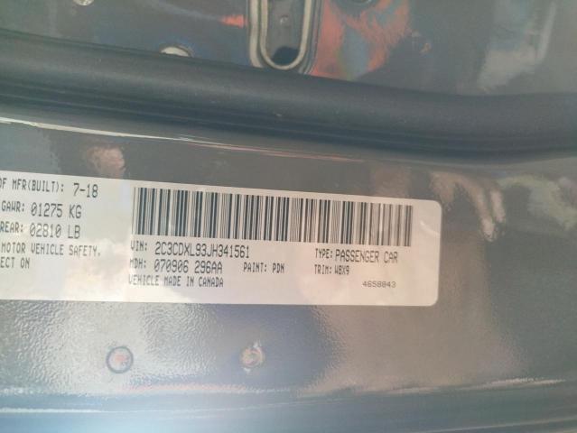2C3CDXL93JH341561 Dodge Charger Srt Hellcat