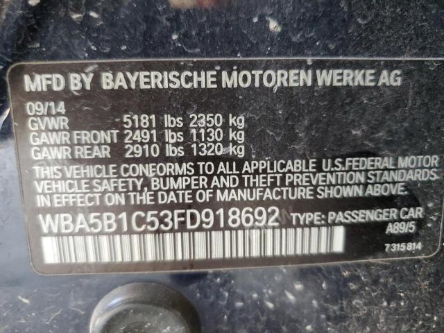 WBA5B1C53FD918692 BMW 535 I