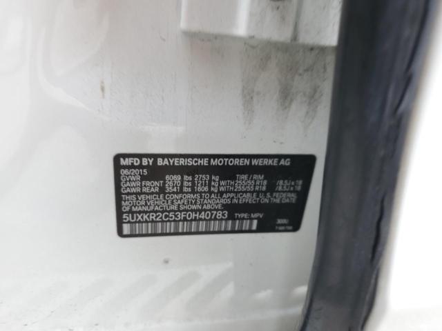 5UXKR2C53F0H40783 BMW X5 Sdrive35i
