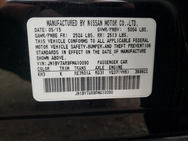 JN1BV7AR9FM410090 Infiniti Q50 BASE
