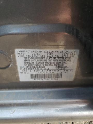 3N1CE2CP4GL403238 Nissan Versa Note S