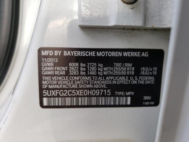 5UXFG2C5XE0H09715 BMW X6 Xdrive35i