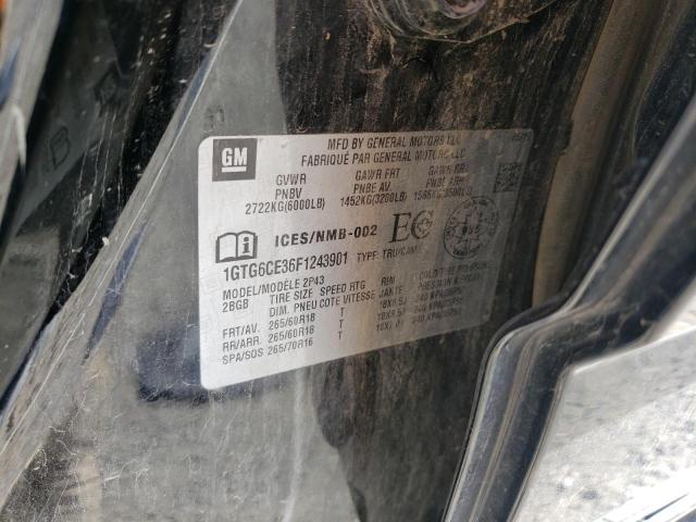 1GTG6CE36F1243901 GMC CANYON SLT